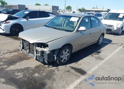 2006 Hyundai Elantra Gls/Limited z USA, uszkodzony, nr VIN KMHDN46D66U373108